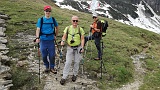 Faliero,Marco e Corrado al passo............. (foto A.Cappelli)